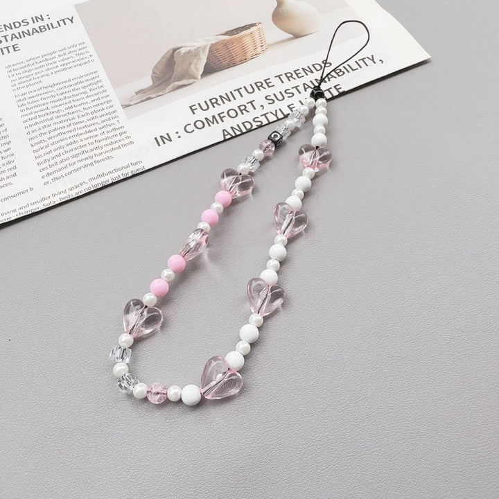 Heart-Shaped Beaded Eyewear Chain Stornfield 1790407502