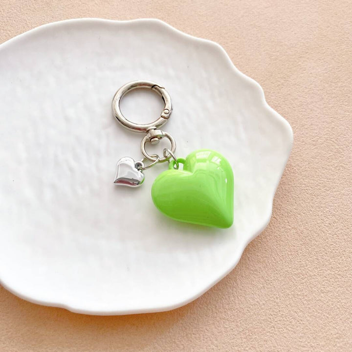 Heart-Shaped Charm Keychain Stornfield