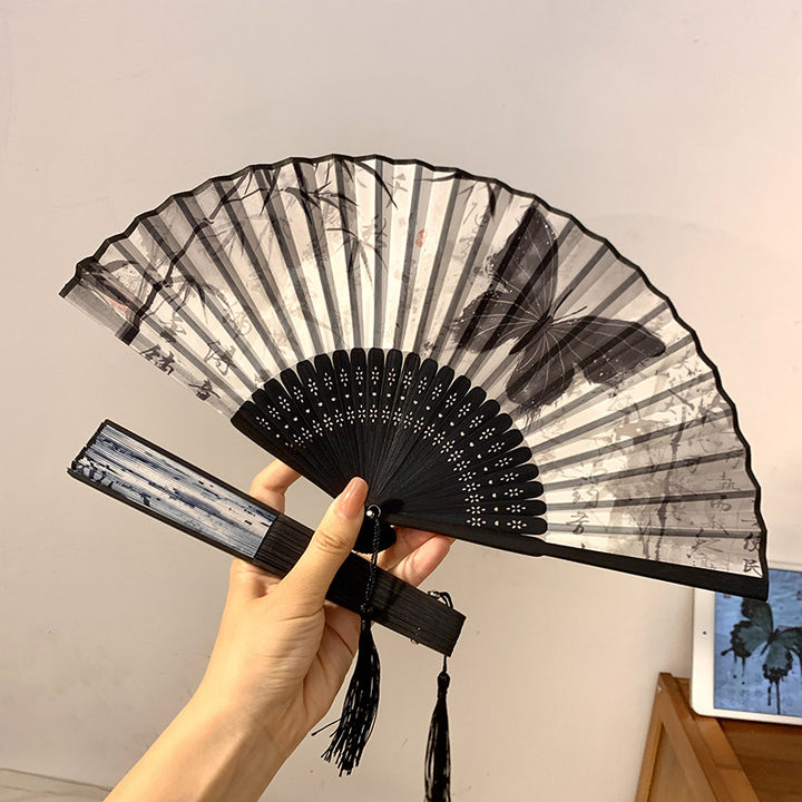 Hand fan with elegant butterfly design Stornfield