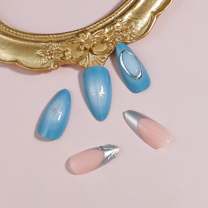 Elegant DIY Press-On Nail Kit Stornfield