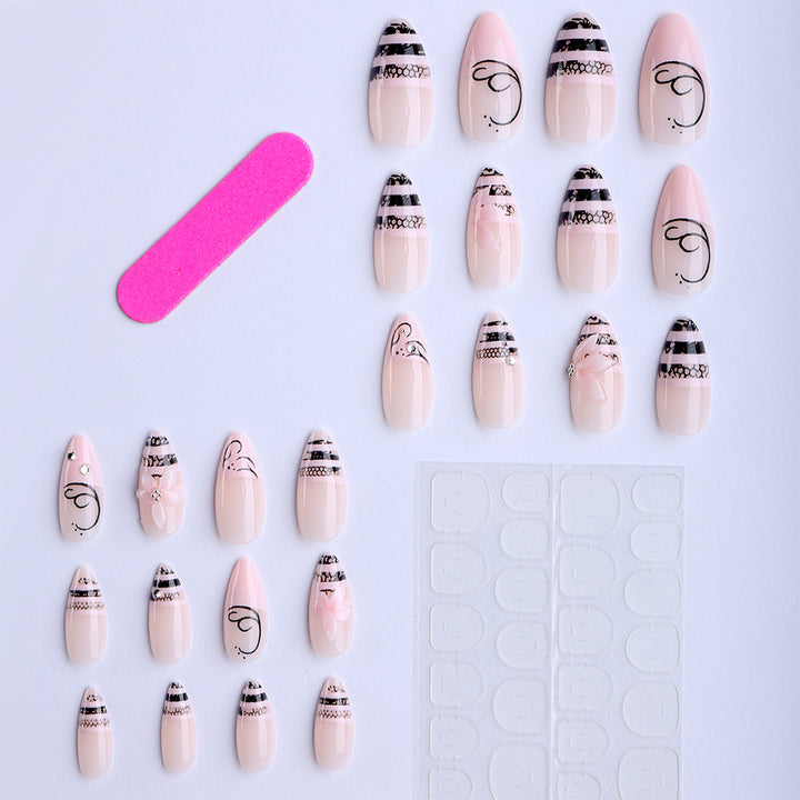 Artistic Themed Press-On Nail Collection Stornfield