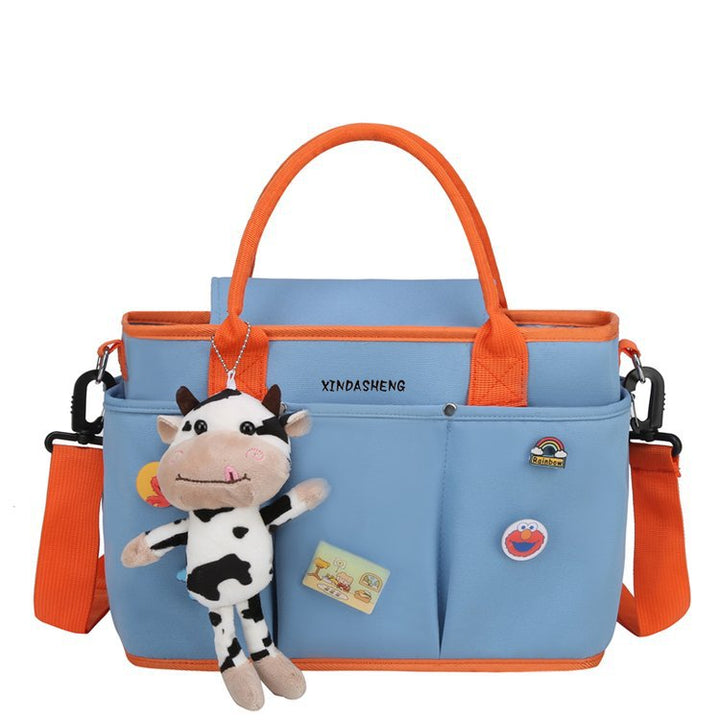 Fun-Themed Multi-Pocket Tote Bag Stornfield