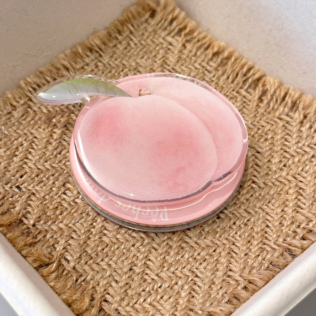 Decorative coaster in peach design Stornfield