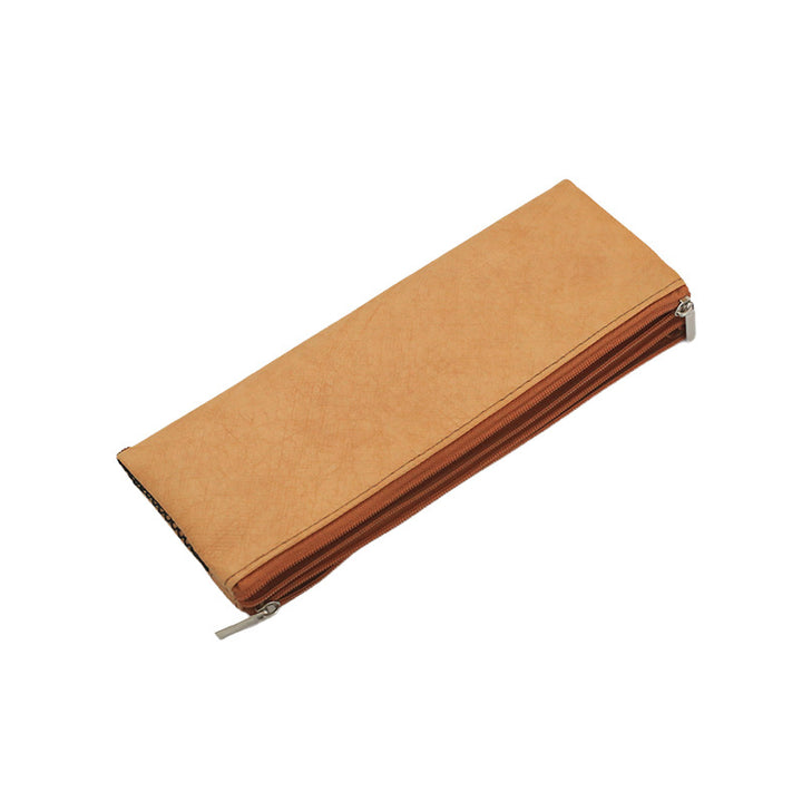 Premium Leather Zippered Pencil Case