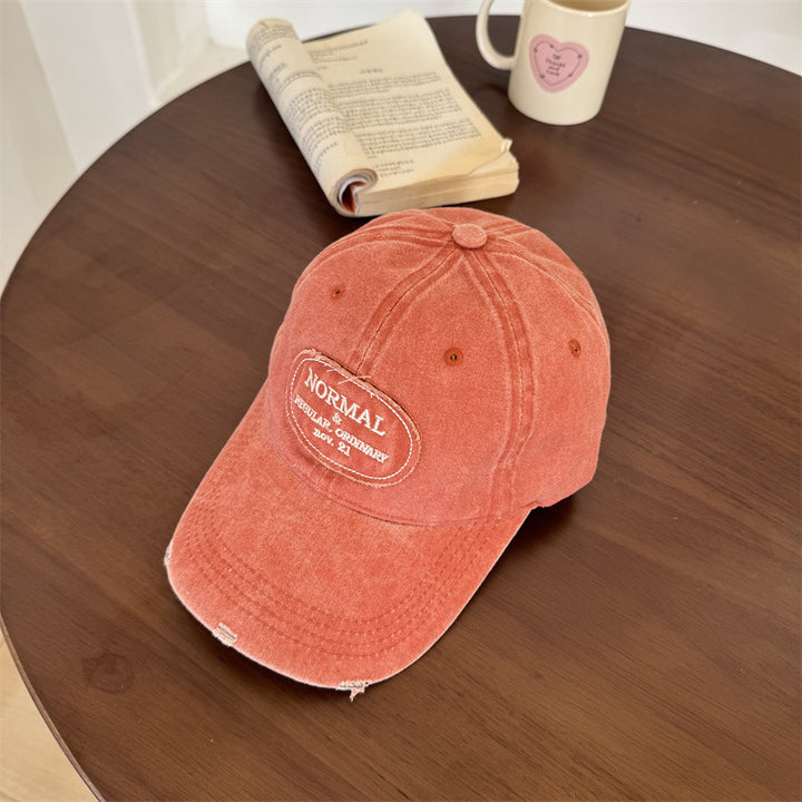 Men's Casual Distressed Cotton Baseball Cap Stornfield