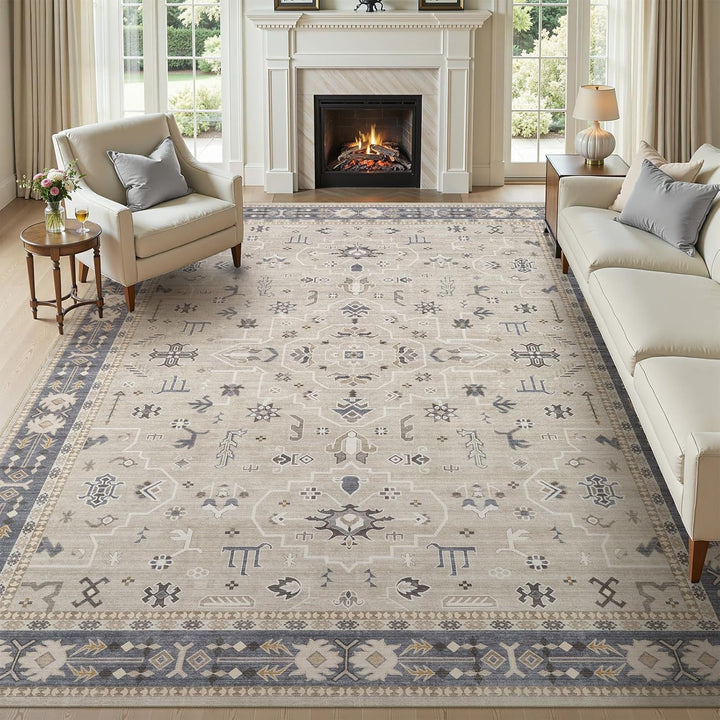Vintage Floral Area Rug