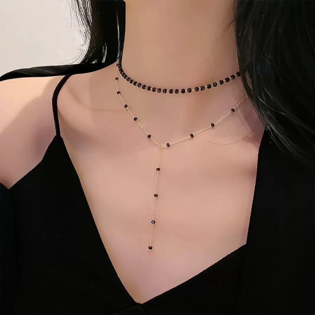 Chic Layered Choker and Pendant Necklace Stornfield