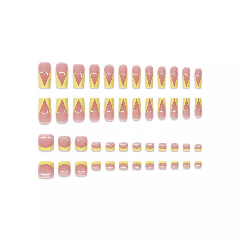Artistic Angular Nail Art Extensions Stornfield