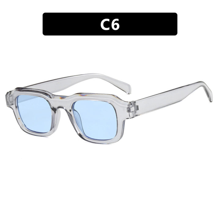 Women's modern square sunglasses with protective polycarbonate frame Stornfield