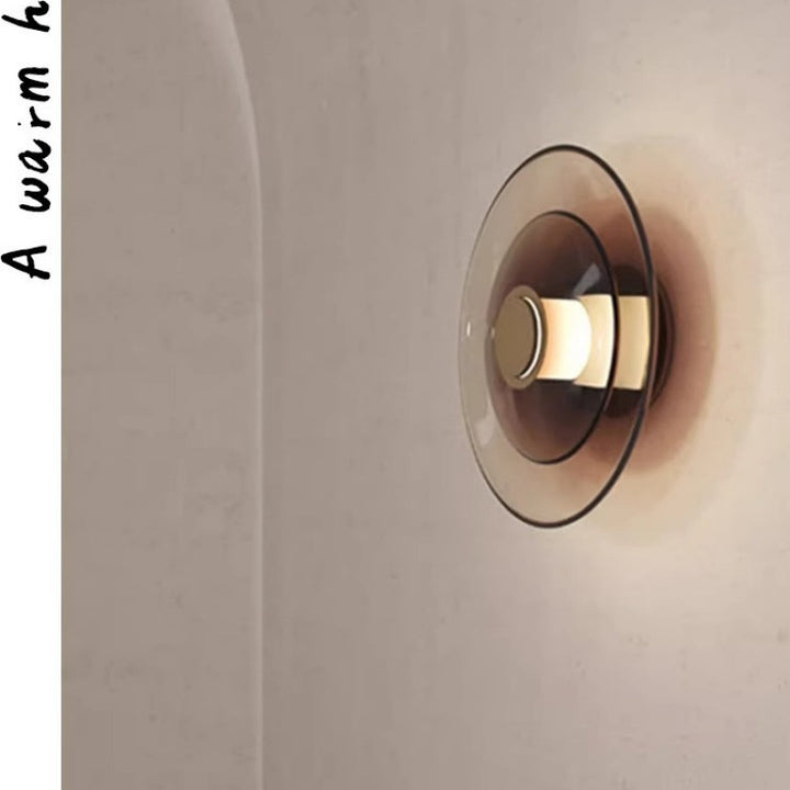 Contemporary Glass Wall Sconce