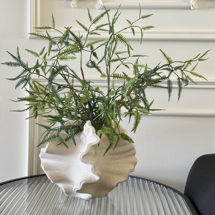 Decorative Shell-Inspired Centerpiece