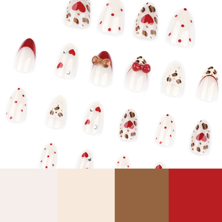 Creative Nail Art with Heart and Cookie Design Stornfield