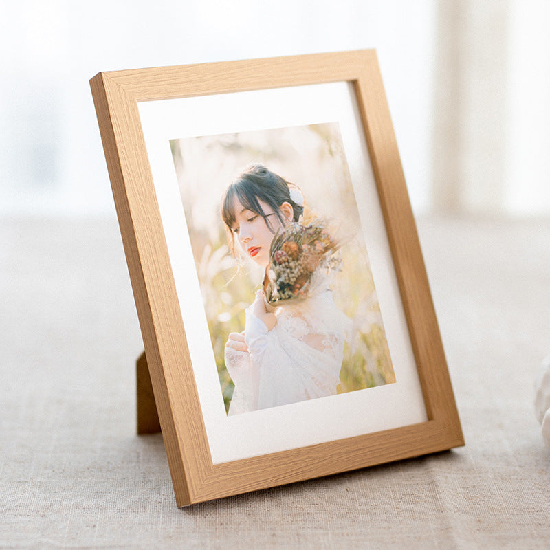 Elegant Wooden Tabletop Picture Frame