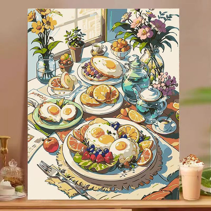 Dessert-Inspired Decorative Canvas Art Stornfield