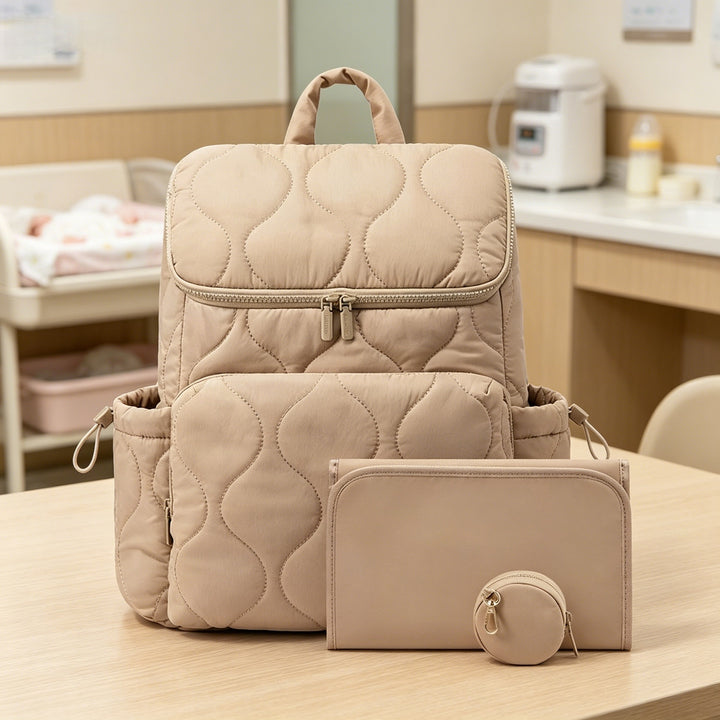 Practical Travel Bag in Quilt Look Stornfield