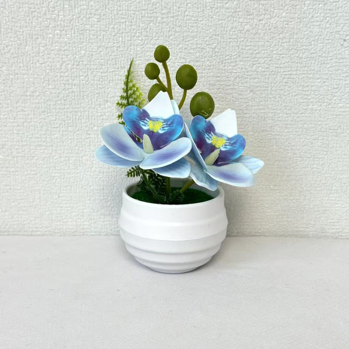 Lifelike Miniature Orchid Arrangement