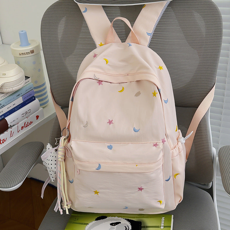 Embroidered Moon and Star Backpack Stornfield