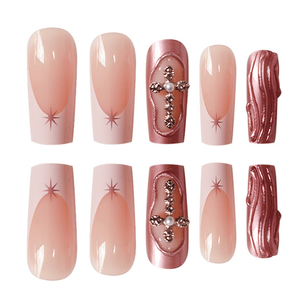 Glamorous Artistry Press-On Nail Set Stornfield
