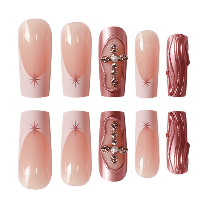 Glamorous Artistry Press-On Nail Set Stornfield
