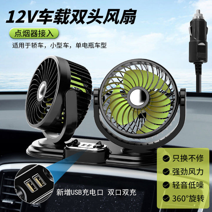 Unisex double fan for the car Stornfield