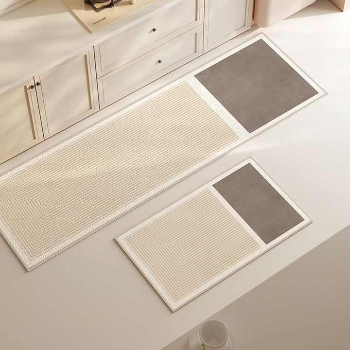 Non-Slip Kitchen Runner and Mat Set