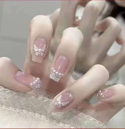 Artful Nail Art with Cute Bunny Pattern Cold Stornfield