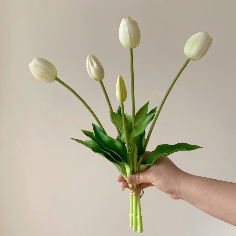 Elegant Artificial Tulip Bouquet