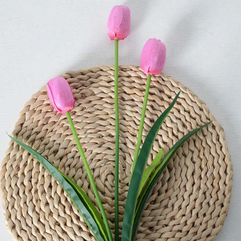 Decorative Faux Tulip Stem Arrangement