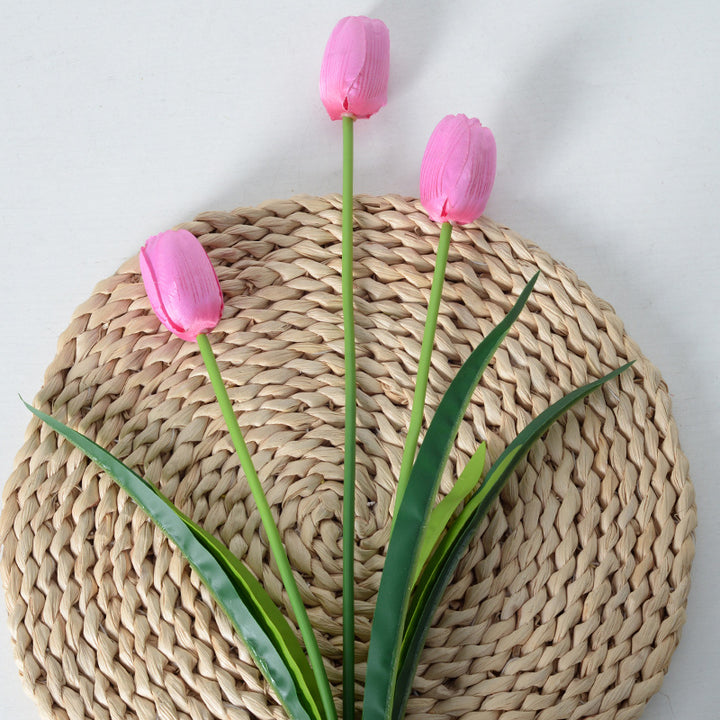 Decorative Faux Tulip Stem Arrangement