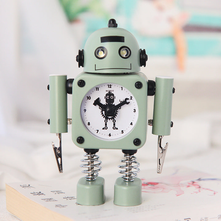 Robot Alarm Clock in Vintage Design Stornfield