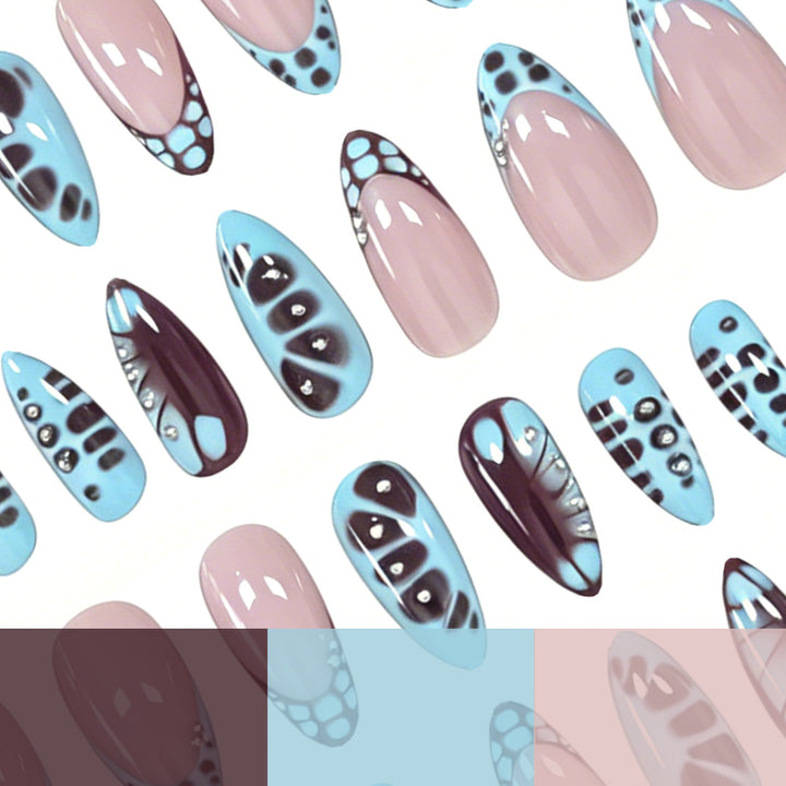 Artistic Butterfly-Inspired Nail Art Extensions Stornfield
