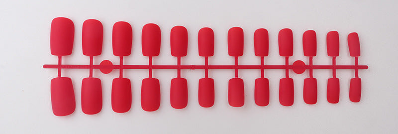 Matte Finish Long Stiletto Press-On Nails Stornfield
