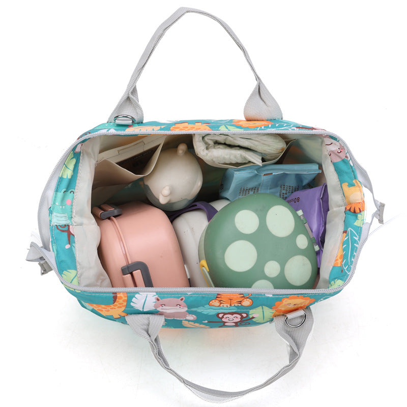 Playful Patterned Travel Satchel Stornfield