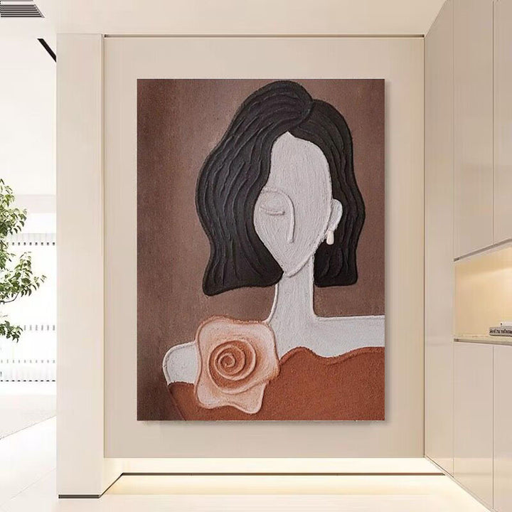 Artistic Portrait Canvas Wall Art