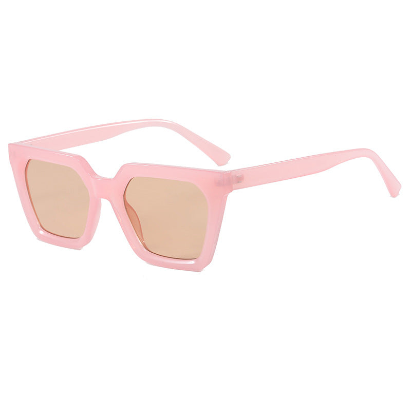 Women's modern designer sunglasses with transparent frame Stornfield