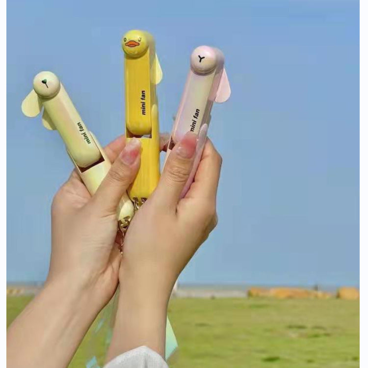 Unisex Mini Hand Fan in playful bunny design Stornfield