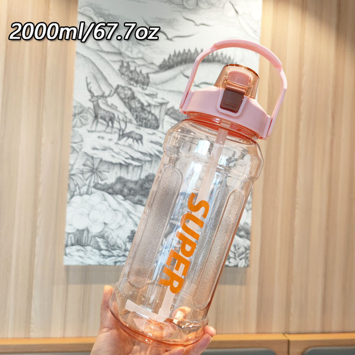 Women's practical water bottle with large capacity and leak-proof lid Stornfield