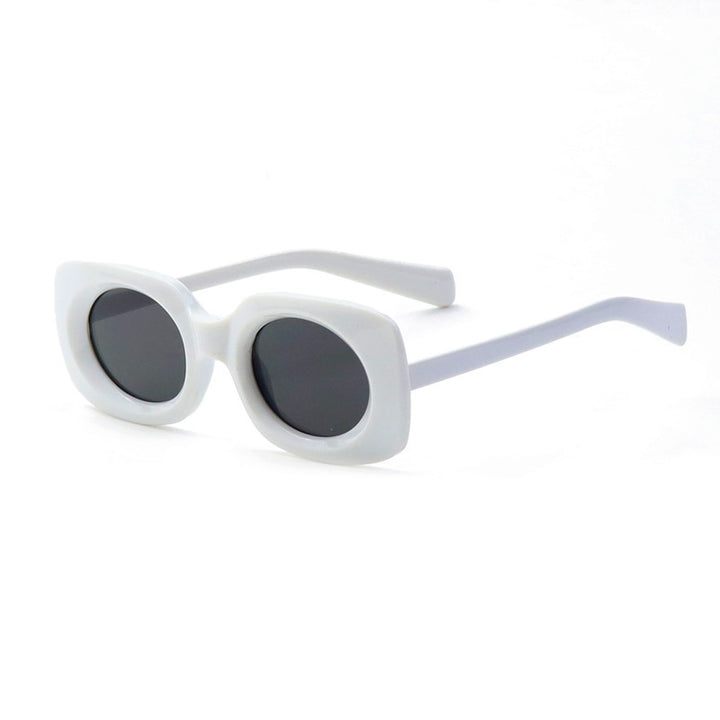 Contemporary Matte Square Sunglasses Stornfield