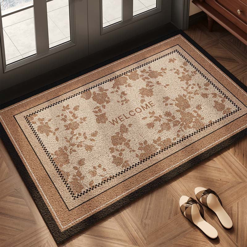 Checkerboard Pattern Welcome Mat Stornfield