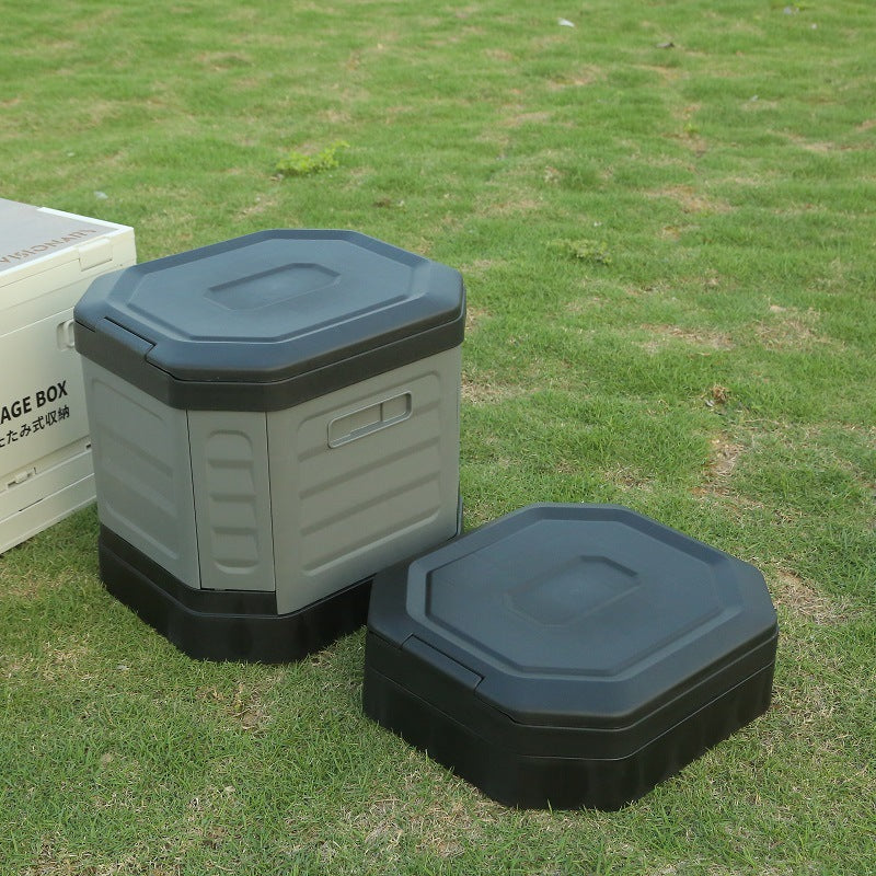 Portable camping composting toilet with detachable waste container Stornfield