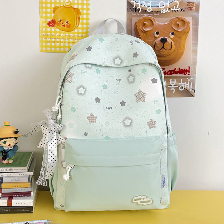 Fun Decorative Star-Patterned Backpack Stornfield