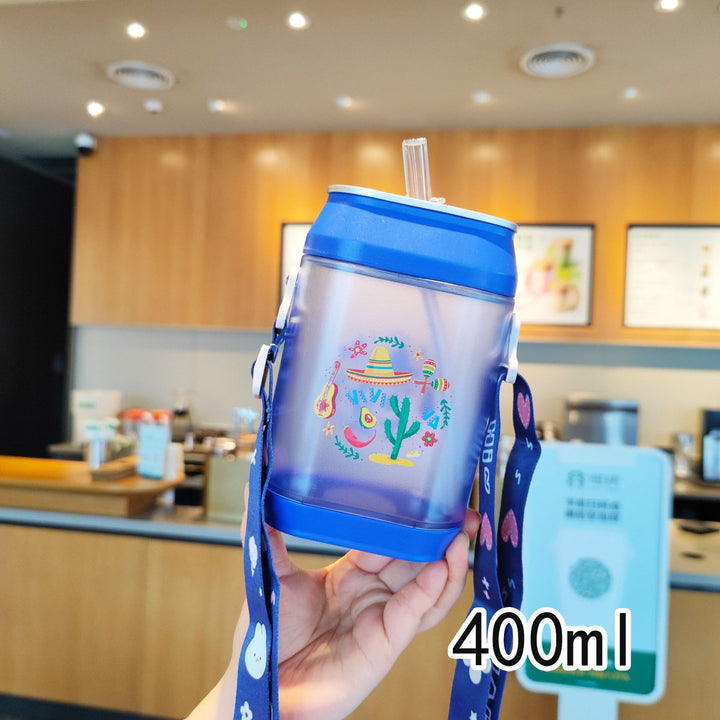 Women's creative drink box with integrated carrying strap Stornfield