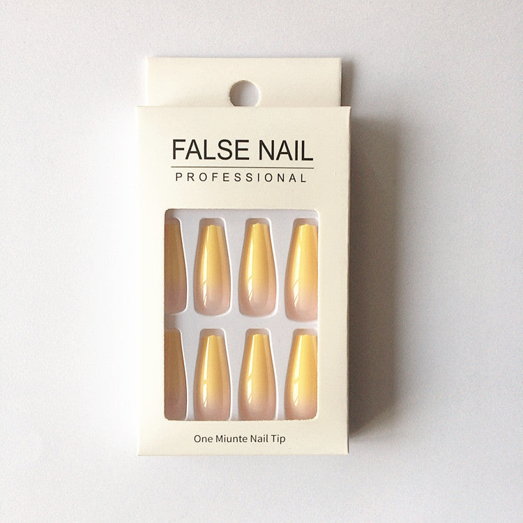 Elegant and creative art nails in ombre style Stornfield