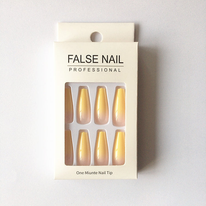 Elegant and creative art nails in ombre style Stornfield