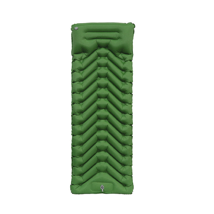 Inflatable sleeping pad with comfort zones Stornfield