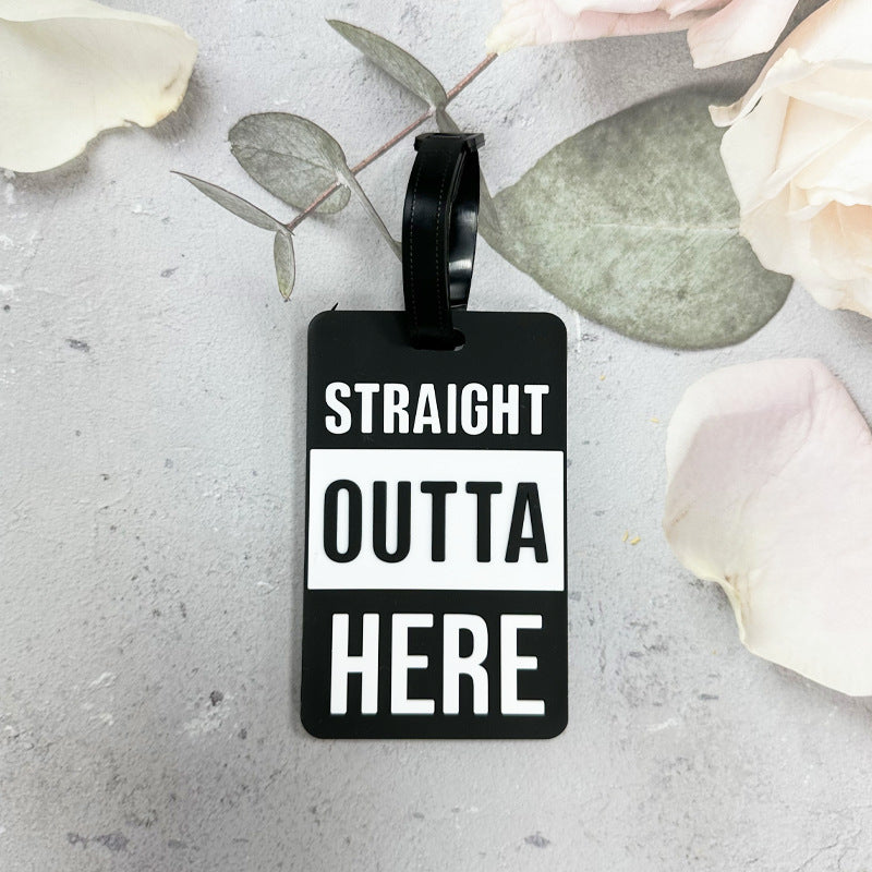 Adventure-Themed Luggage Tag Stornfield