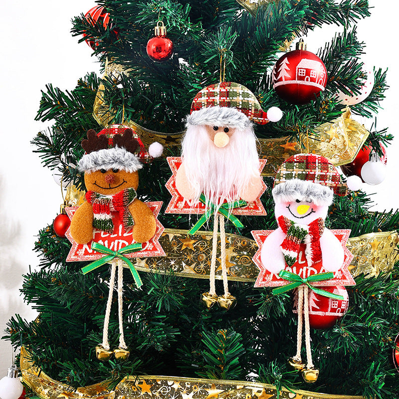 Cute snowman Christmas tree ornament Stornfield