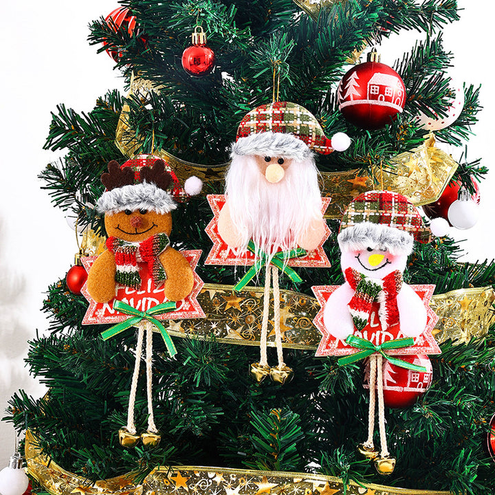 Cute snowman Christmas tree ornament Stornfield