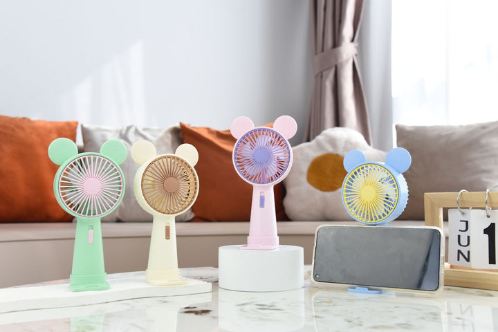 Ladies Portable Hand Fan with Original Antler Design Stornfield