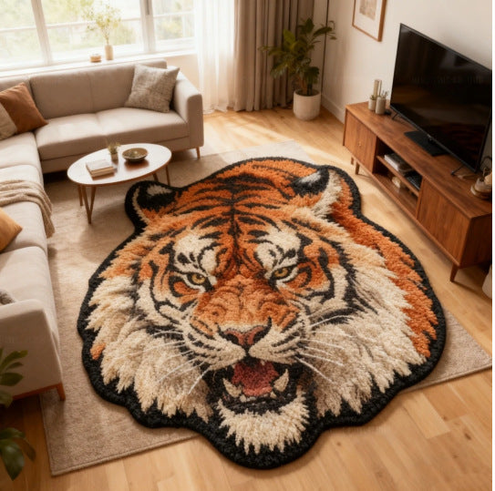 Decorative Dog Theme Area Rug